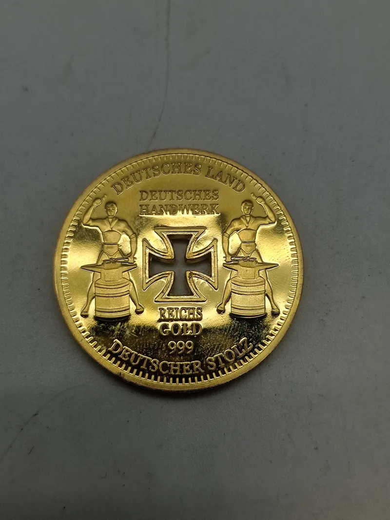 Tysk Token - uædelt metal