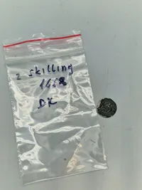 Original 2 skillings mønt