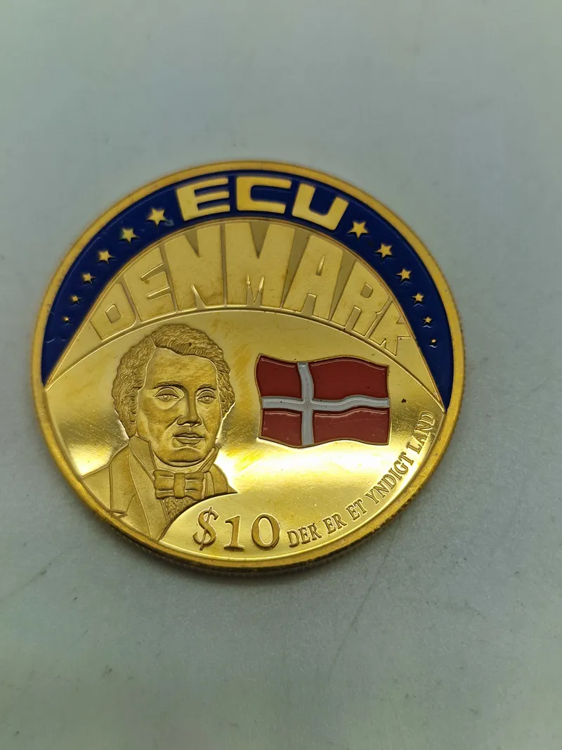 10 $ mønt - Der er et yndigt land