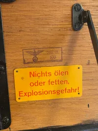 Ekstremt sjældent tysk ww2 Dräger Sauerstoff - Behandlungsgerät Für Sanitätseinheiten, senere anvendt i Danmark af Statens Sindssygehospitaler
