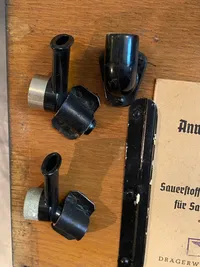 Ekstremt sjældent tysk ww2 Dräger Sauerstoff - Behandlungsgerät Für Sanitätseinheiten, senere anvendt i Danmark af Statens Sindssygehospitaler
