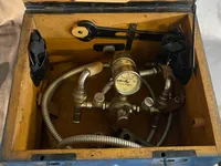 Ekstremt sjældent tysk ww2 Dräger Sauerstoff - Behandlungsgerät Für Sanitätseinheiten, senere anvendt i Danmark af Statens Sindssygehospitaler