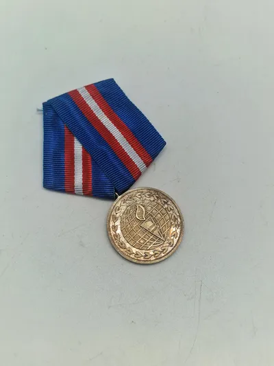 Original Sølv medalje Danmarks Frihedskamp 1940-45