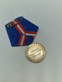 Original Sølv medalje Danmarks Frihedskamp 1940-45