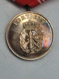 HJV fortjeneste medalje af sølv