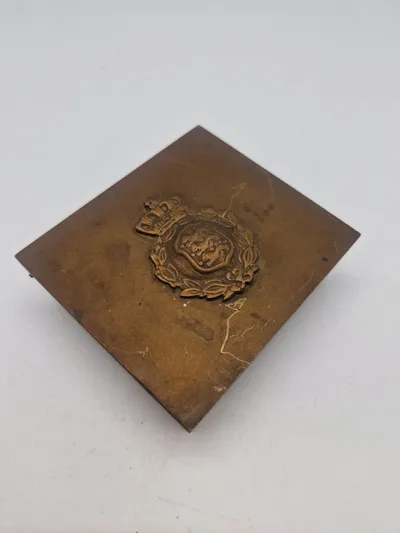 Militær bronze æske med M23 hærmærke