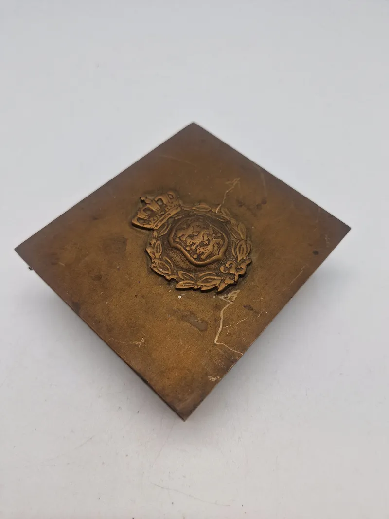 Militær bronze æske med M23 hærmærke