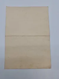 Originalt urkunde til Østfrontmedalje