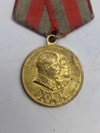 Original 30 års medalje - USSR