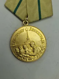 Original USSR Medal for the Defense of Leningrad