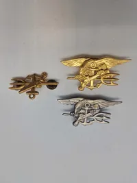 Diverse originalt amerikansk Navy seels