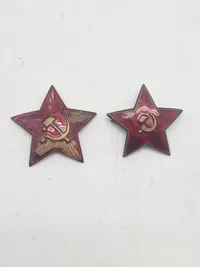 Sæt originale USSR mærker fra skråhue (WWII)