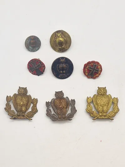 Lot originalt Akademisk skyttekorps