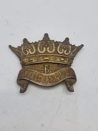 Originalt baretmærke - dronningens livregiment