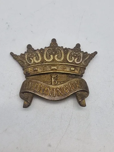 Originalt baretmærke - dronningens livregiment