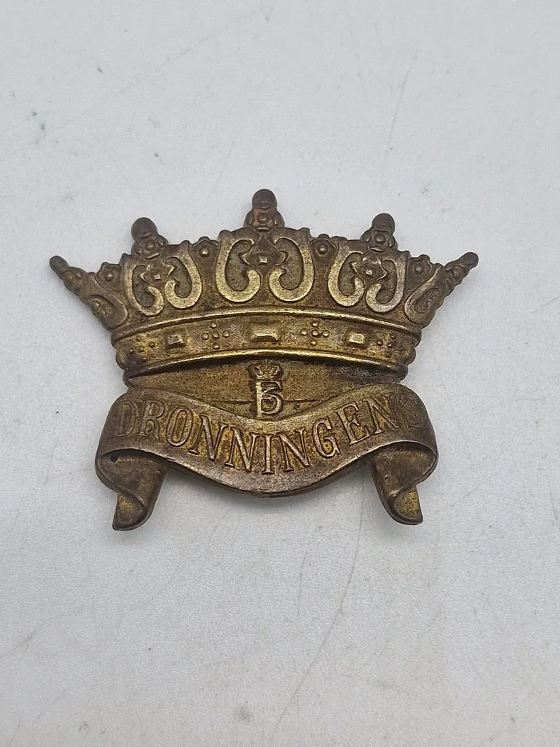 Originalt baretmærke - dronningens livregiment