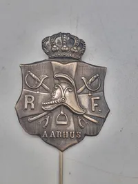 Originalt Århus rytteri forening sølv