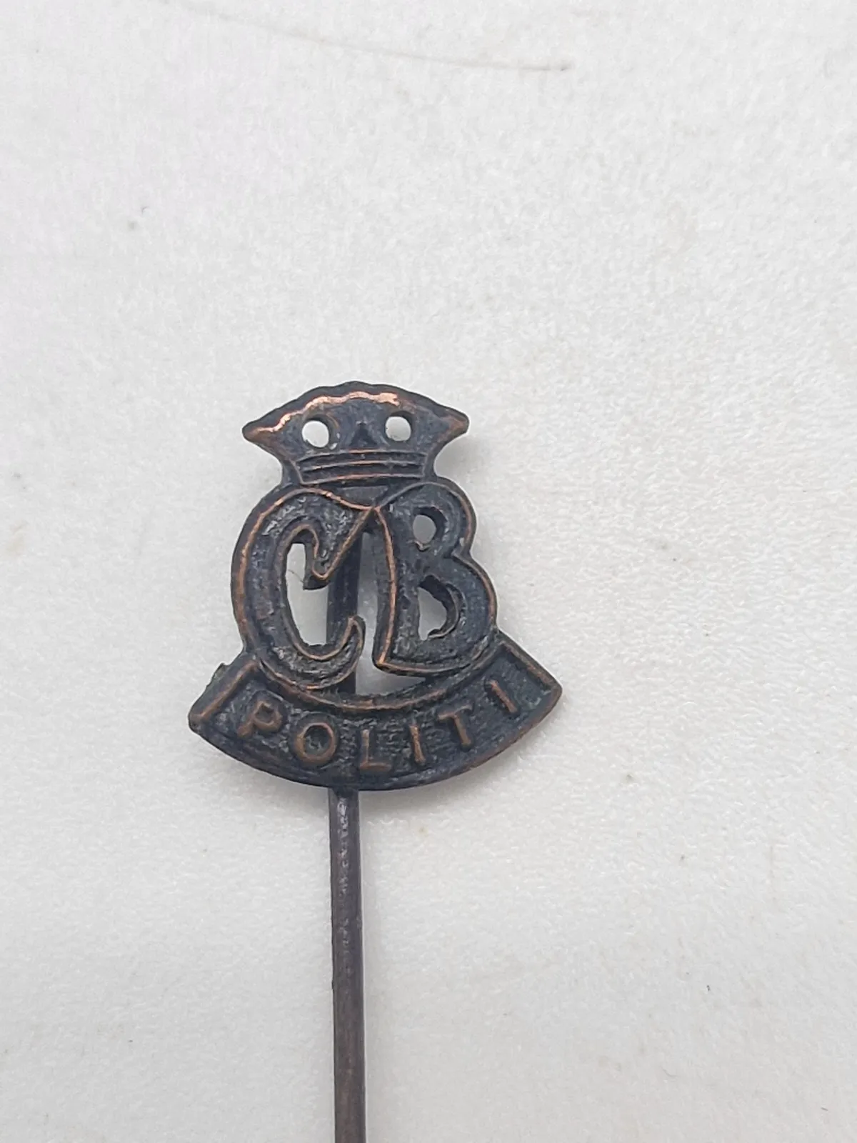 Original dansk pin - CB Politi