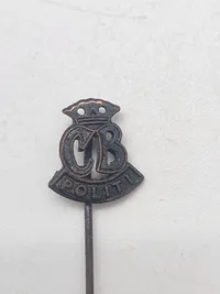 Original dansk pin - CB Politi