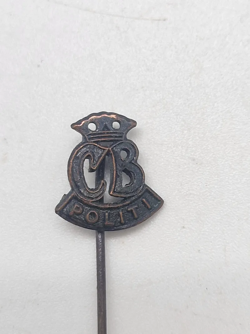 Original dansk pin - CB Politi