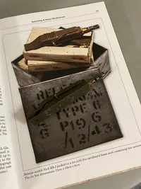Original sjælden Nedkastet SOE Release Switch No.6.Mk.I WW2