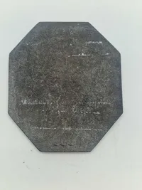 Original Metal Plaque Marshal Soviet Union Zhukov
