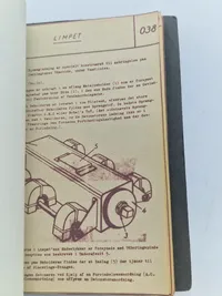 Sjældent original kogebog sabotage instruktionshæfte for frihedskæmperen