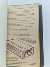 Sjældent original kogebog sabotage instruktionshæfte for frihedskæmperen