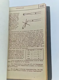 Sjældent original kogebog sabotage instruktionshæfte for frihedskæmperen
