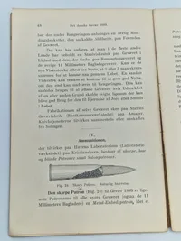Originalt hæfte - det danske gevær 89