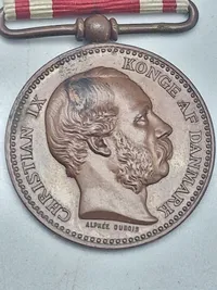 Original 1864 deltager medalje