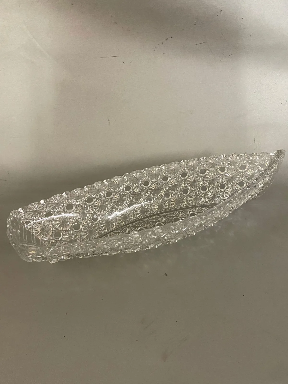 Original Engelsk Grace darling båd af glas