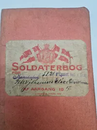 Original dansk soldaterbog