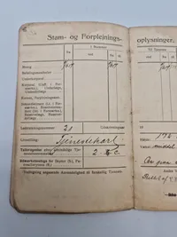 Original dansk soldaterbog