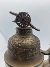 Originalt tysk ølkrus Artilleri