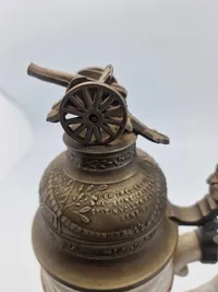 Originalt tysk ølkrus Artilleri