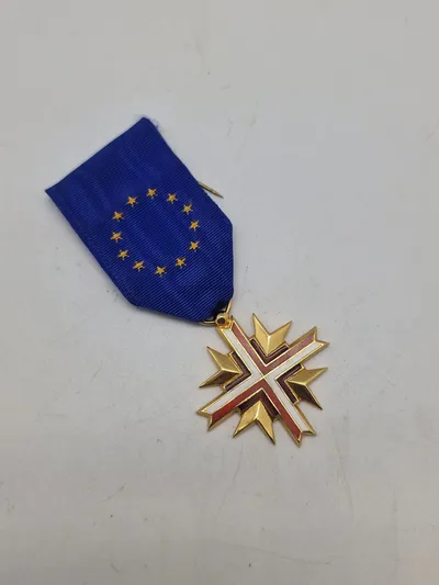 Originalt Cross Of The European Confederation Of Former Combatants