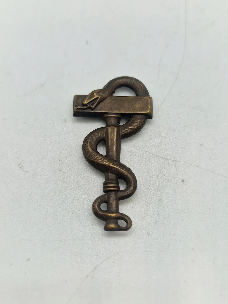 Læge badge fra den Danske brigade i Sverige WW2