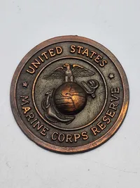 Originalt mærke til nummerplade  - USMC reserve