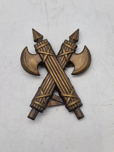 Originalt mærke for den danske brigade i Sverige - Auditør
