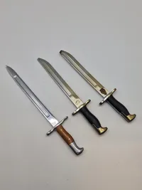 Lot miniature bajonetter