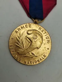 Original Medal Of La Defence National