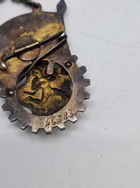 Original USSR GTO badge 2nd class for Labor and defence WW2