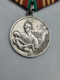 Original USSR bravery medal (brandredning)