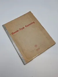 Originalt hæfte - Dansk/tysk forening, ekstremt sjælden