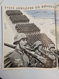 Originalt hæfte - De Sociale Tyskland, Dansk nazistisk propaganda