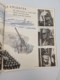 Originalt hæfte - De Sociale Tyskland, Dansk nazistisk propaganda