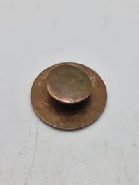 Original dansk emalje pin med fanen