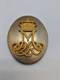 Originalt skjold for vagttaske (Margrethe 2)