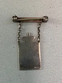 Originalt kongemærke designet af Georg Jensen